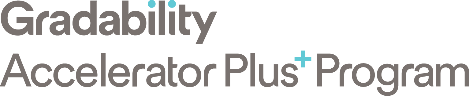 GAP Program Logo, Gradability